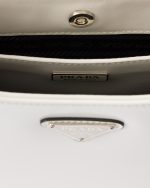 Prada Cleo Brushed Leather Shoulder Bag - Image 4